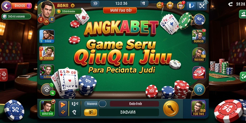 Screenshot gameplay QiuQiu ANGKABET yang menarik dan seru.
