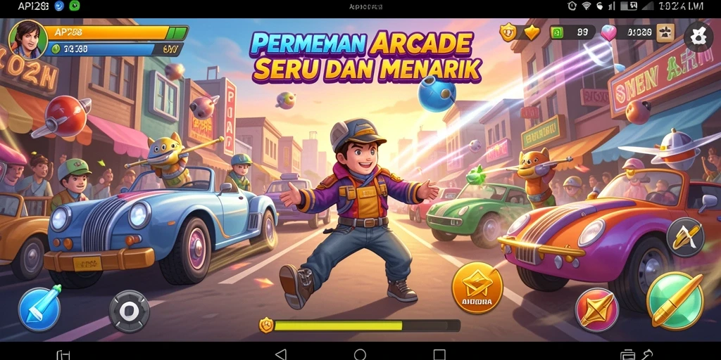 Tampilan gameplay seru dan adiktif dari API288.