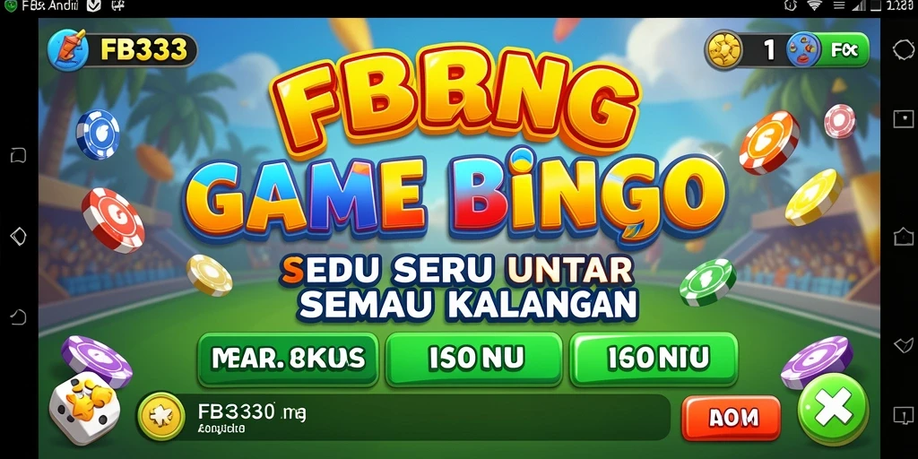 Tampilan gameplay Bingo yang seru dan interaktif di FB333.