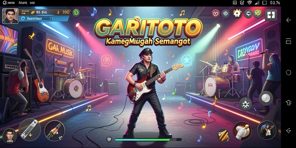 Tampilan gameplay GARITOTO yang menawan dan interaktif.