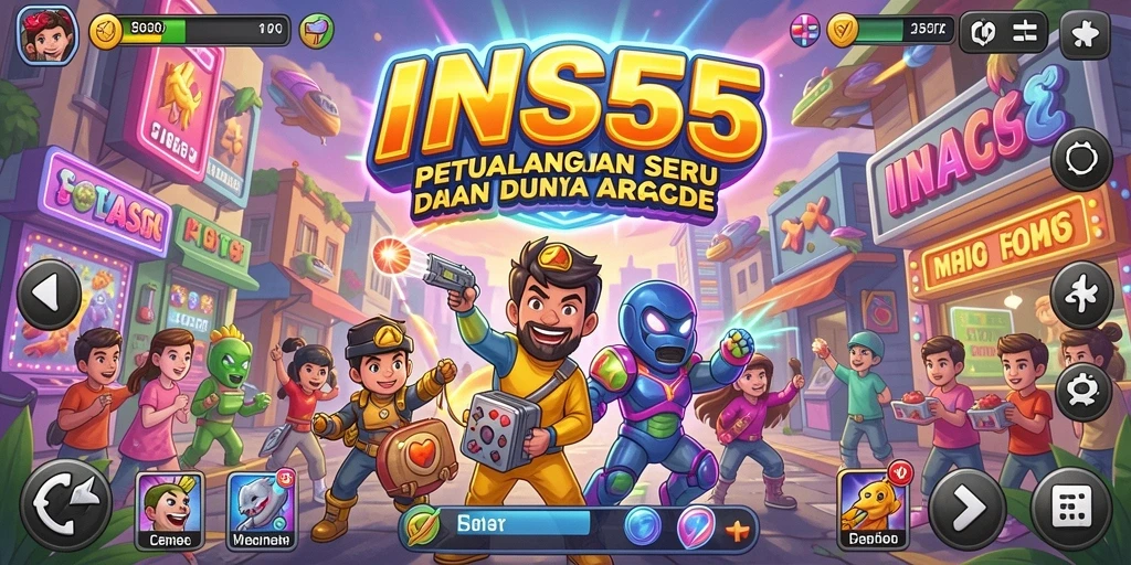 Screenshot gameplay INS55 menunjukkan aksi seru dan tantangan yang menakjubkan.
