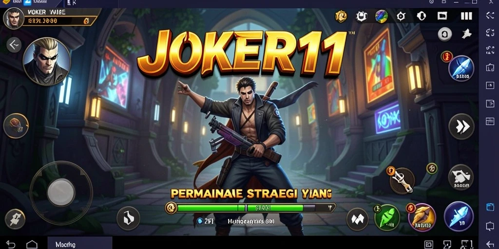 Tampilan gameplay menarik dari JOKER11 yang penuh strategi.