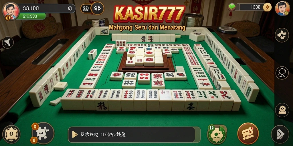 Screenshot gameplay <strong>KASIR777</strong> yang menampilkan keseruan permainan Mahjong.