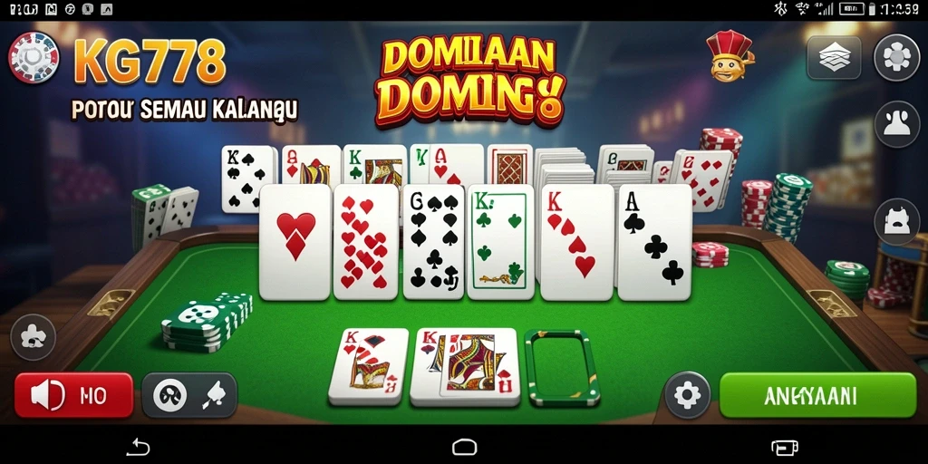 Gameplay menarik dari KG778 dengan tantangan domino.