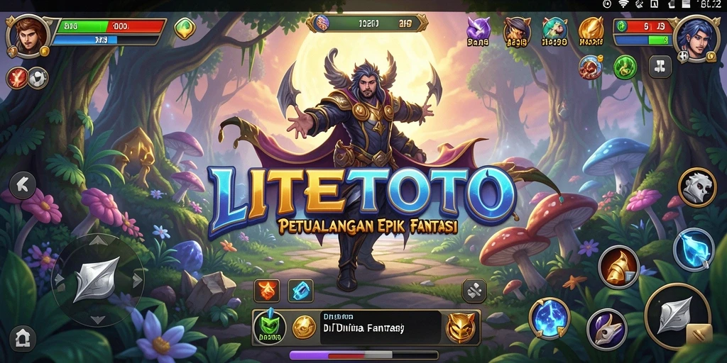Tampilan karakter ikonik dalam LITETOTO saat bertarung.