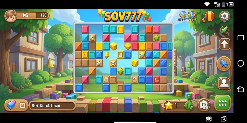 Tampilan gameplay SOV777 dengan teka-teki menantang yang menarik.