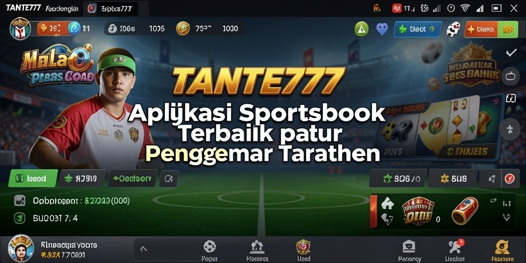 Tampilan menarik dari gameplay taruhan di TANTE777.